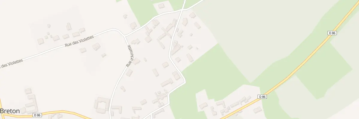 Plan du 176 Rue du Onze Novembre à Monchy-Breton