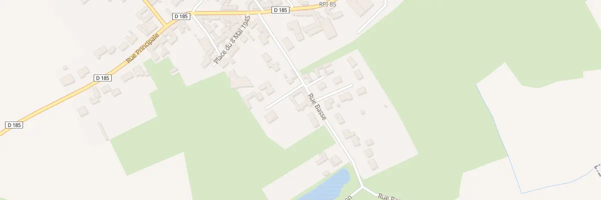 Plan du 7 Rue Basse à Ecquedecques