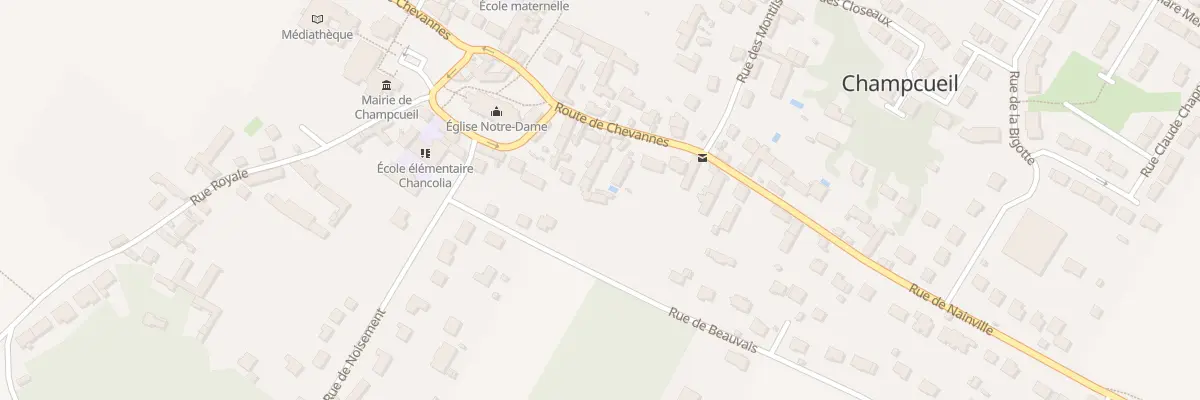 Plan du 11 Rue de Beauvais à Champcueil