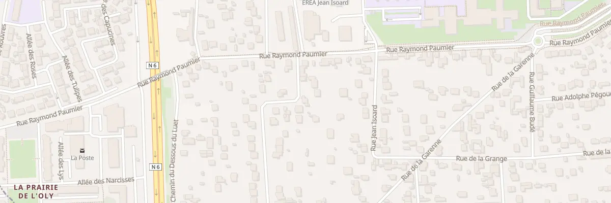 Plan du 9 Che du Dessus du Luet à Montgeron