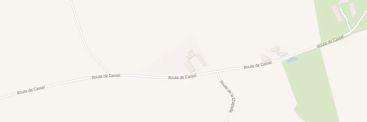 Plan du 953 Rte de Cassel à Zuytpeene