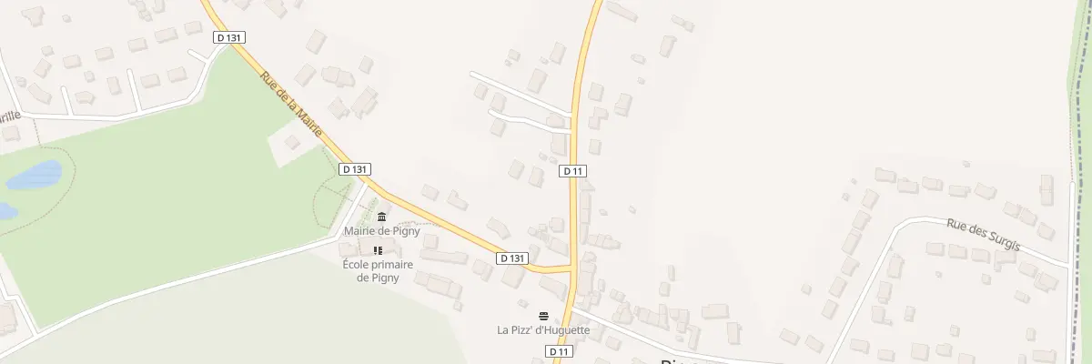 Plan du 5 Rte de Menetou-Salon à Pigny