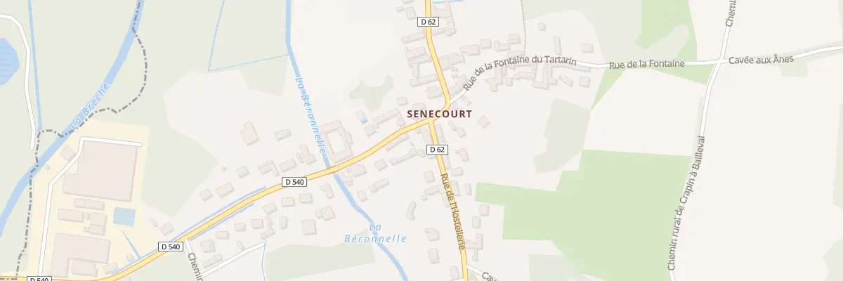 Plan du 2 Rue de l’Hostellerie à Bailleval