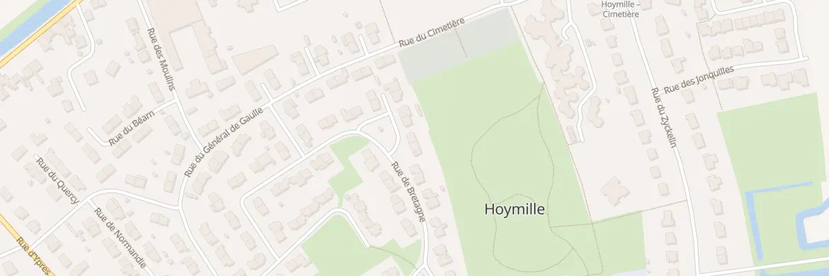 Plan du 29 Rue de Bretagne à Hoymille