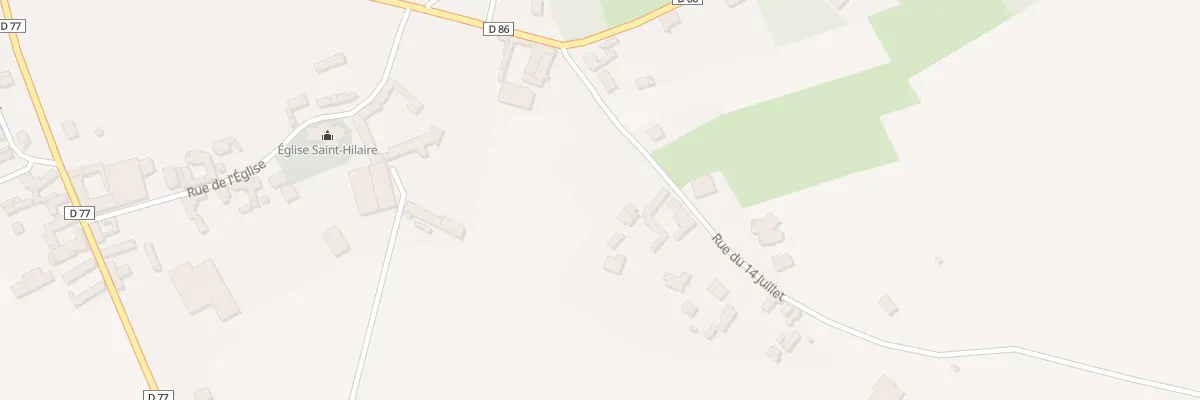 Plan du 98 Rue du Quatorze Juillet à Monchy-Breton