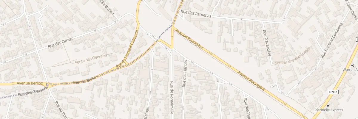 Plan du 162 Rue de Romainville à Montreuil