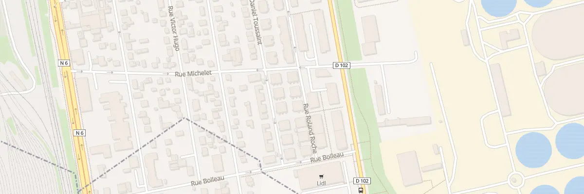 Plan du 36 Rue Michelet à Valenton
