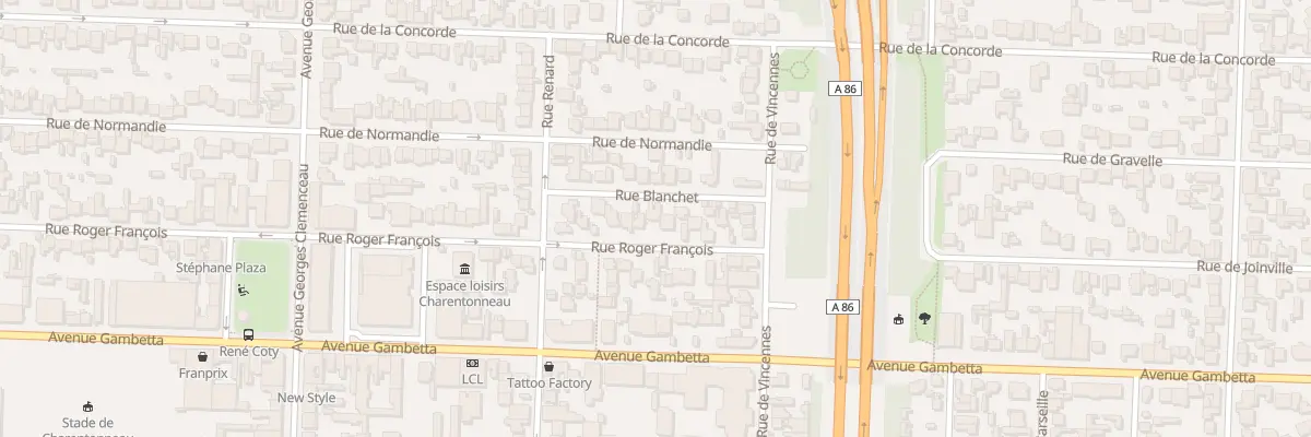 Plan du 135 Rue Roger François à Maisons-Alfort