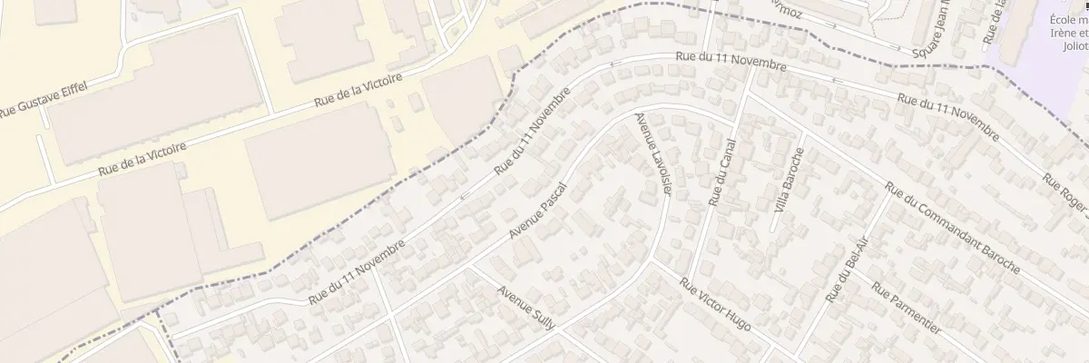 Plan du 36 Av Pascal à Drancy