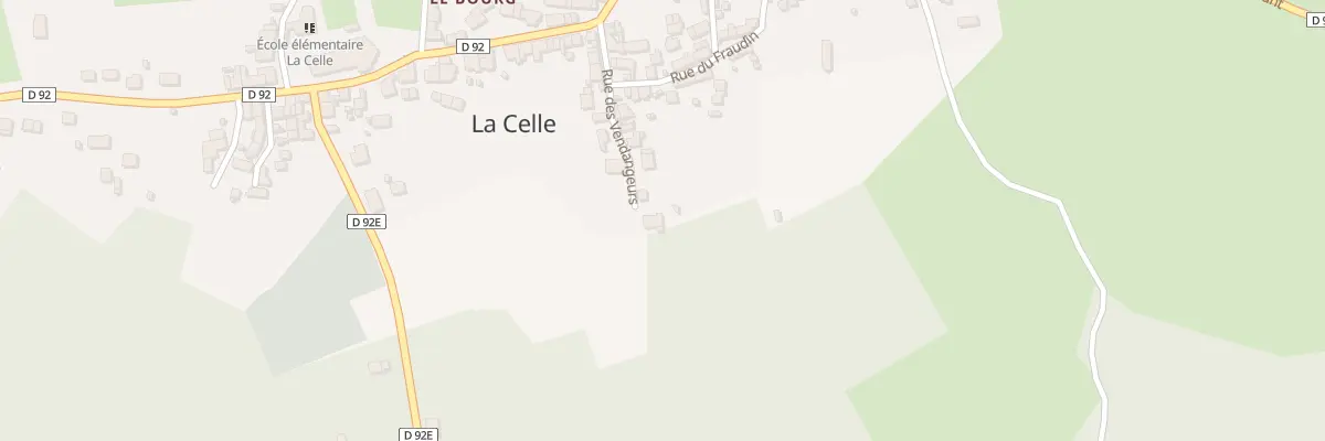 Plan du 21 Rue des Vendangeurs à La Celle