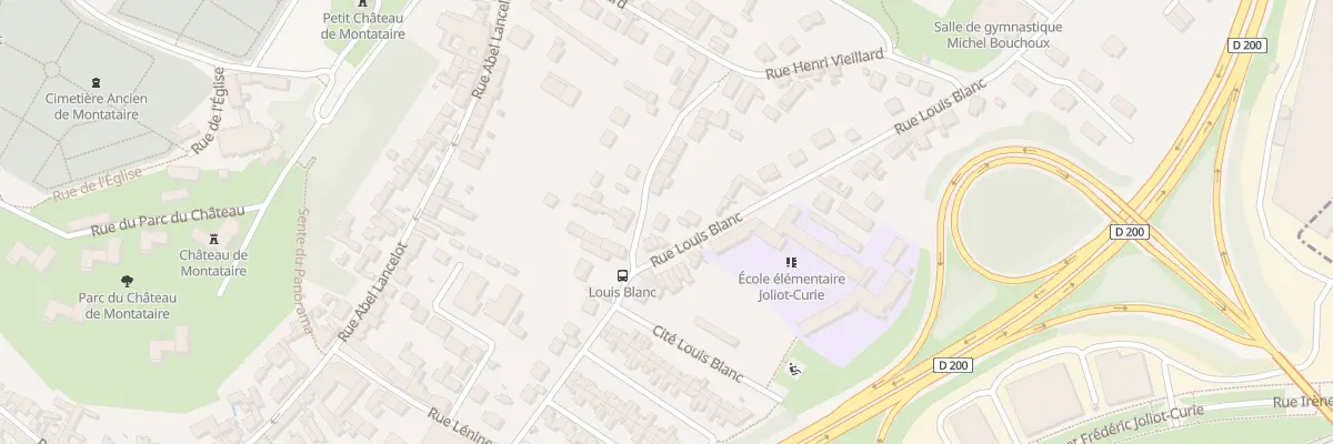 Plan du 21 Rue Louis Blanc à Montataire