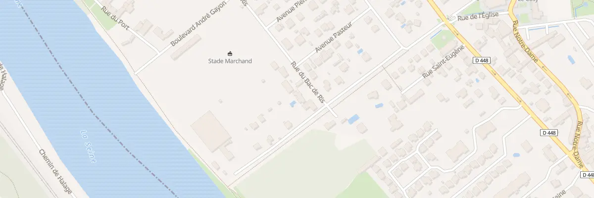 Plan du 3 Rue du Bac de Ris à Soisy-sur-Seine