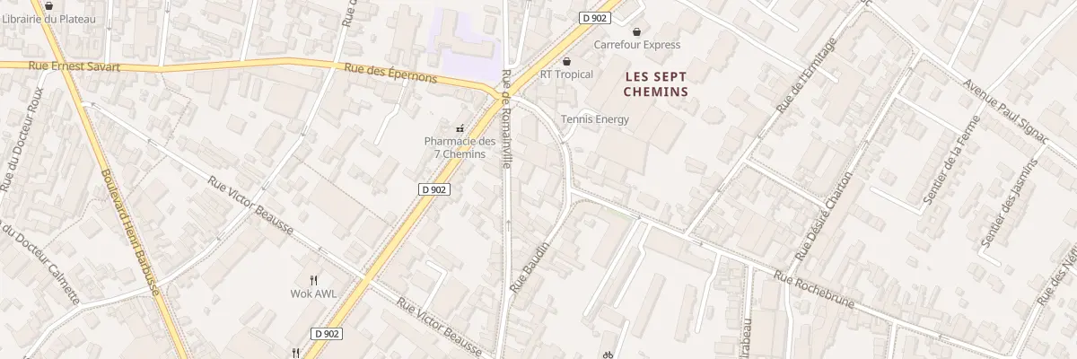 Plan du 64 Rue de Romainville à Montreuil