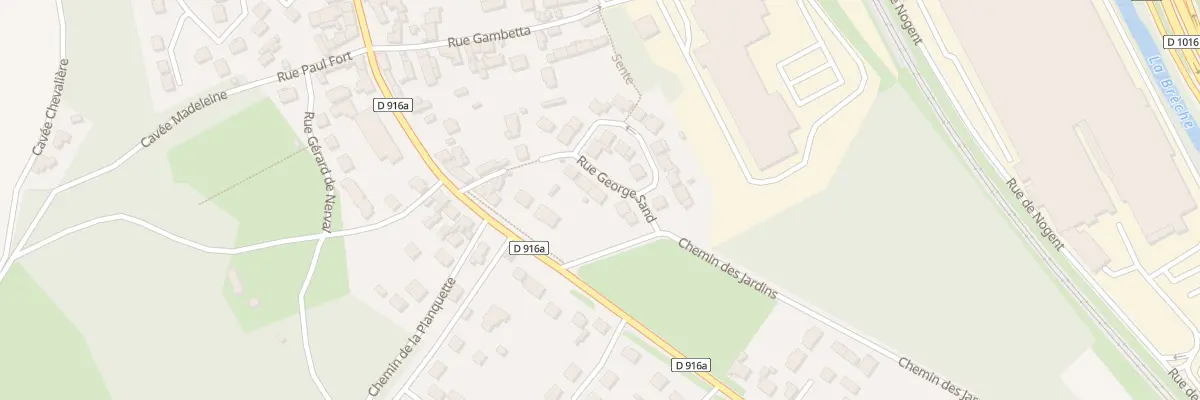 Plan du 34 Rue George Sand à Laigneville