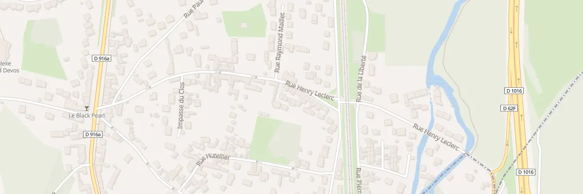Plan du 332 Rue Henry Leclerc à Laigneville