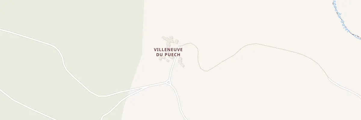 Plan du 56 Che de Villeneuve du Puech à Ambialet