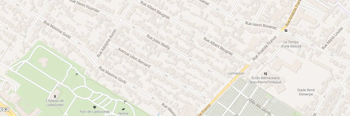 Plan du 37 Rue Jules Mailly à Drancy