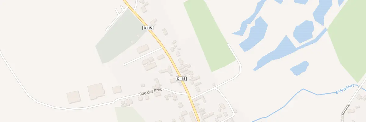 Plan du 34 Rue de Pont Noyelle à Daours