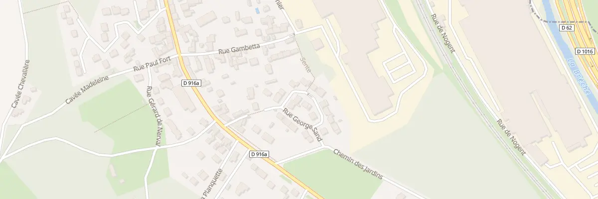 Plan du 5 Rue George Sand à Laigneville