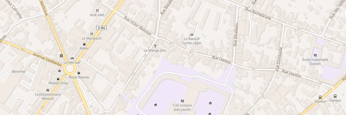 Plan du 12 Rue Danton à Montreuil