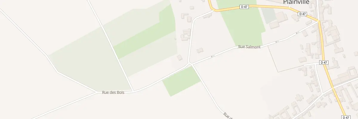 Plan du 8 Rue des Bois à Plainville