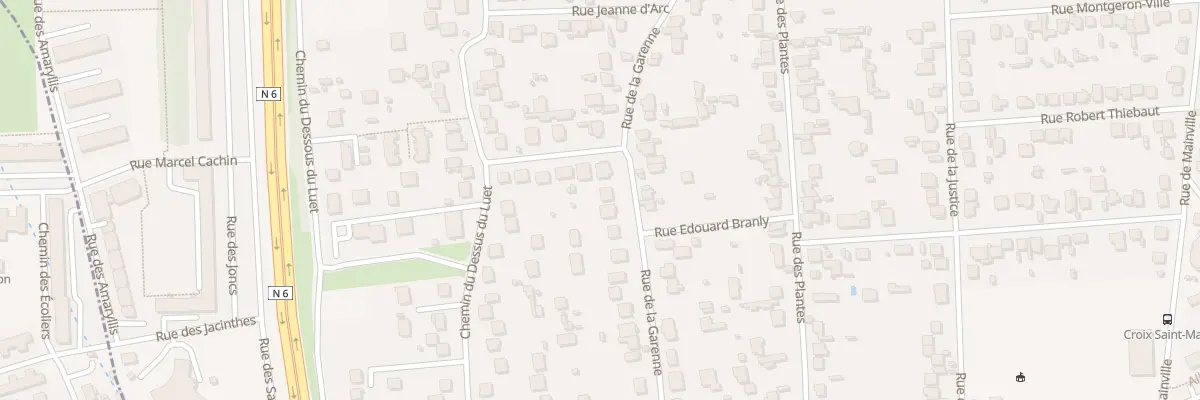 Plan du 42B Rue de la Garenne à Montgeron