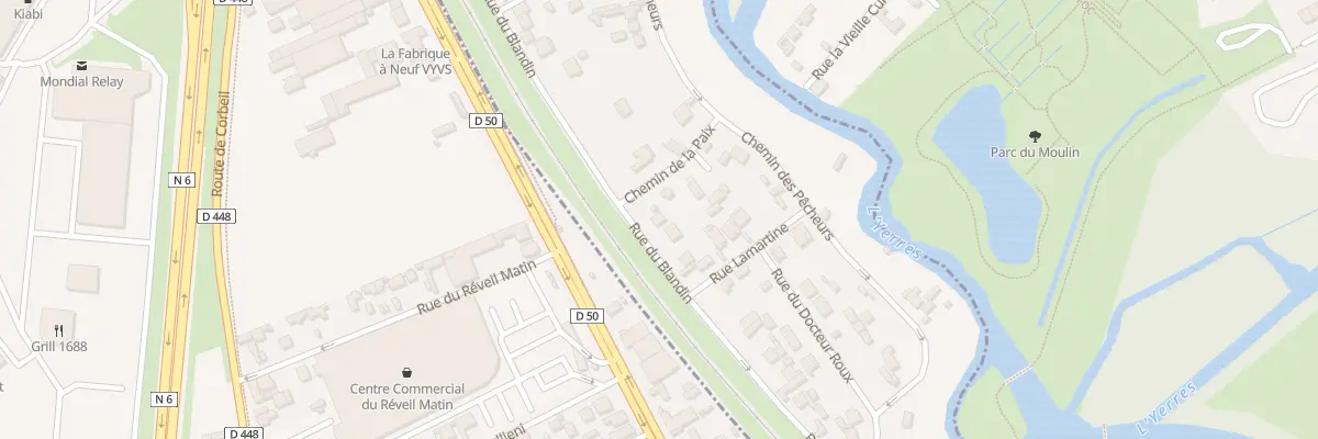 Plan du 57 Rue du Blandin à Villeneuve-Saint-Georges