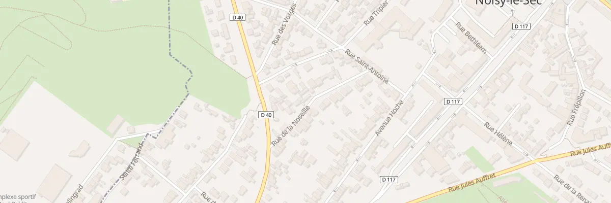 Plan du 18 Rue de la Noseille à Noisy-le-Sec