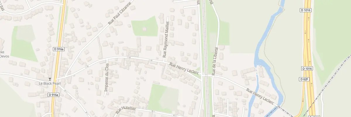 Plan du 333 Rue Henry Leclerc à Laigneville
