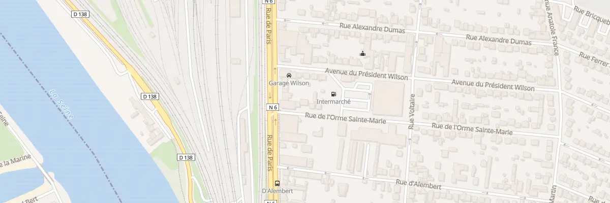 Plan du 3 Rue de l’Orme Sainte Marie à Villeneuve-Saint-Georges