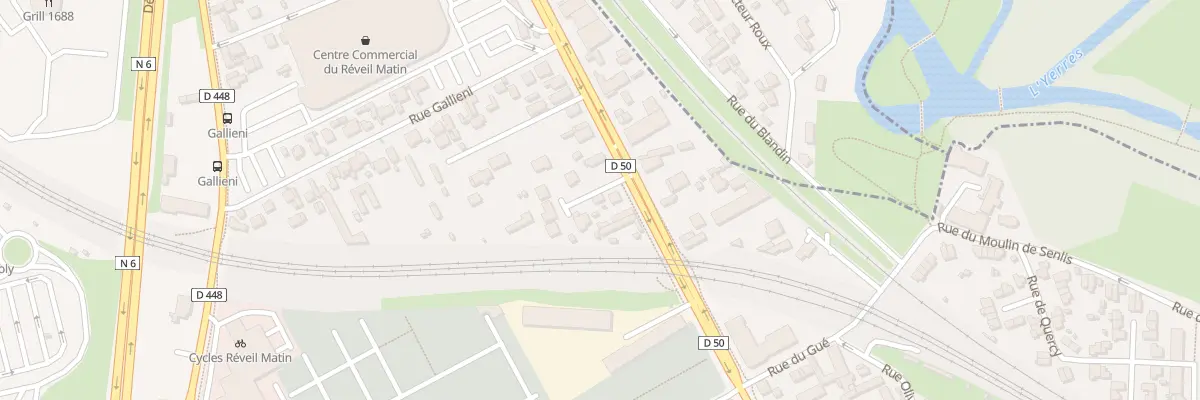 Plan du 92 Av Jean Jaurès à Montgeron