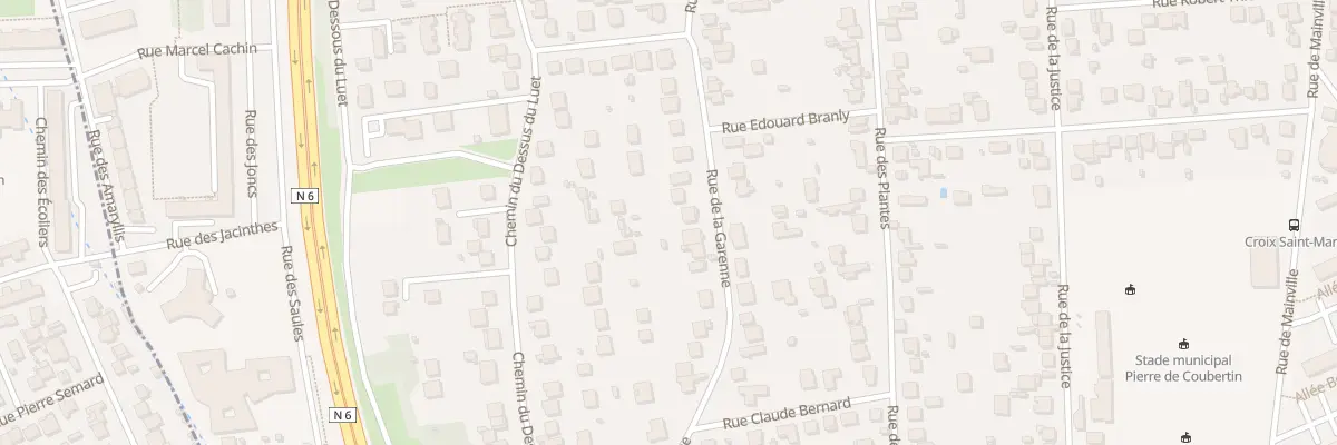 Plan du 46T Rue de la Garenne à Montgeron