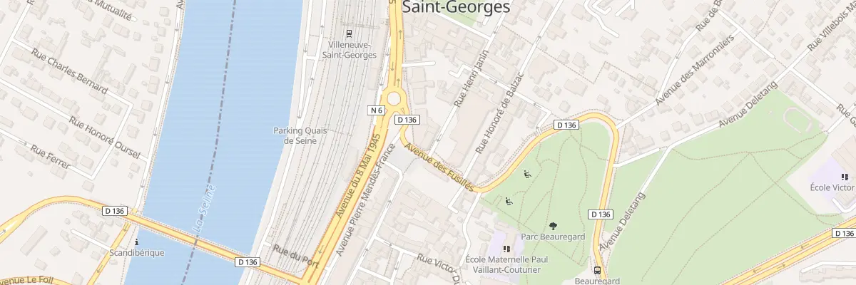 Plan du 1 Rue Henri Janin à Villeneuve-Saint-Georges