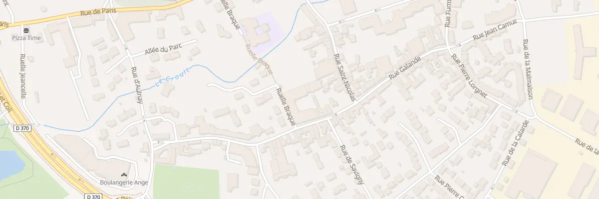 Plan du 3 Rue Galande à Gonesse