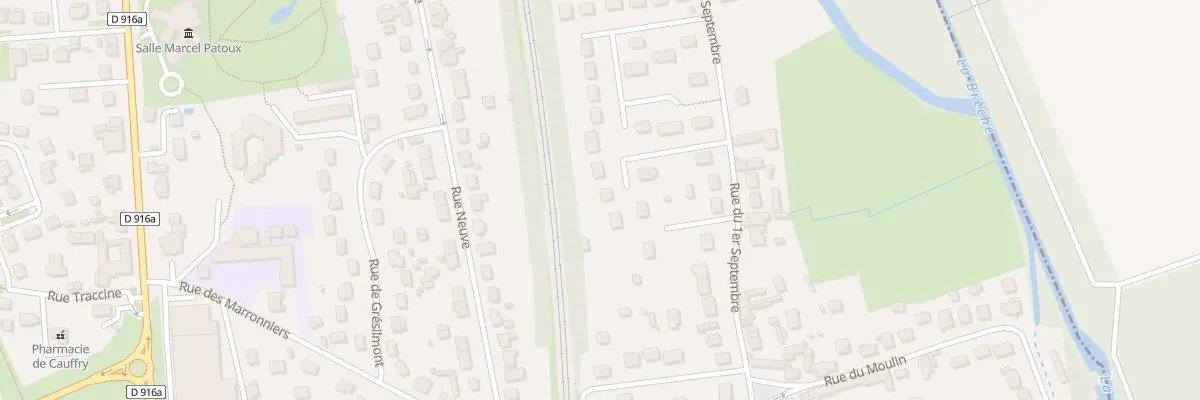 Plan du 7 Rue des Arpents à Cauffry