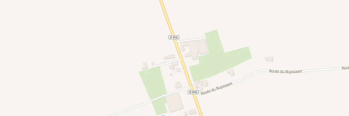 Plan du 3800 D’Rd 916 à Quaëdypre