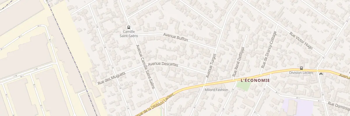 Plan du 18 Av Descartes à Drancy