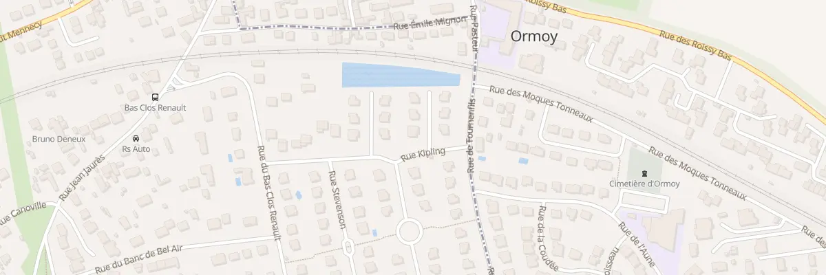 Plan du 27 Rue Kipling à Mennecy