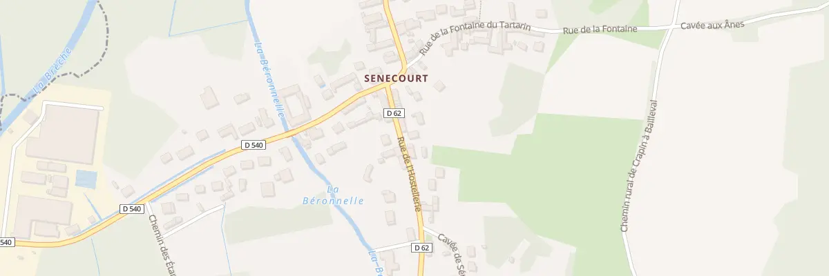 Plan du 9 Rue de l’Hostellerie à Bailleval