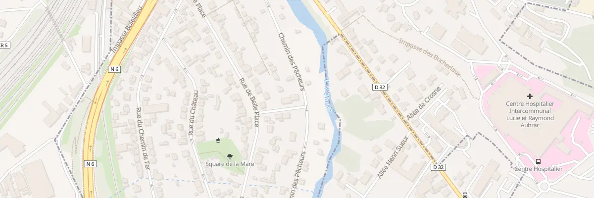 Plan du 44 Che des Pêcheurs à Villeneuve-Saint-Georges