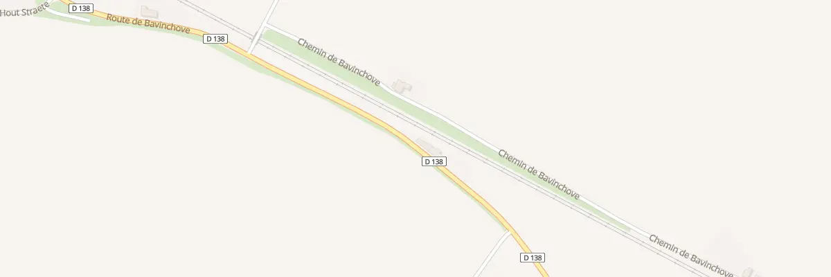 Plan du 1235 Rte de Bavinchove à Zuytpeene