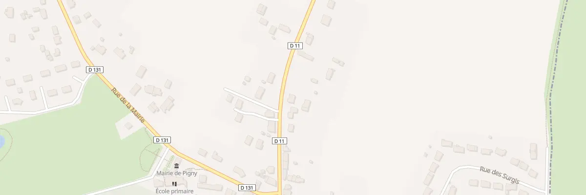 Plan du 22B Rte de Menetou-Salon à Pigny