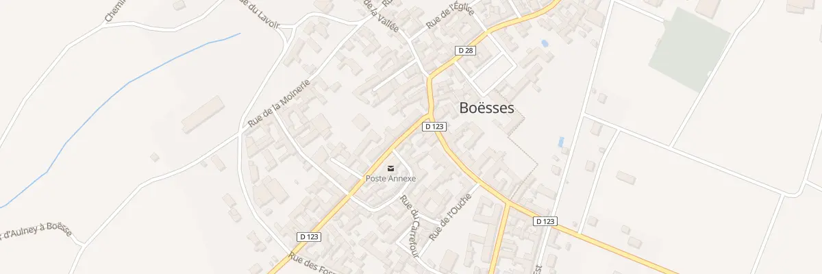 Plan du 1T Rue des Déportés à Boësses