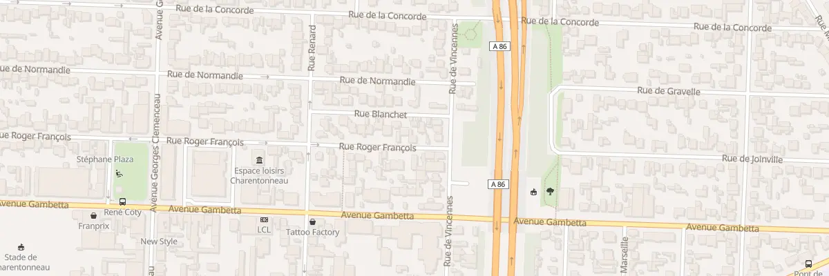 Plan du 143 Rue Roger François à Maisons-Alfort