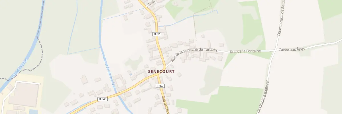 Plan du 3 Rue de la Fontaine Tartarin à Bailleval