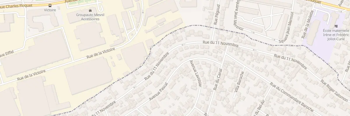 Plan du 81 Rue Du Onze Novembre à Drancy