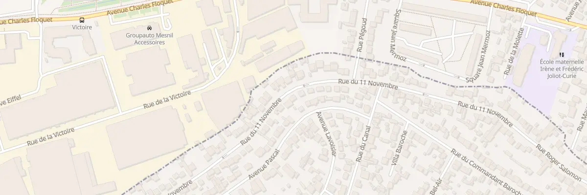 Plan du 79 Rue Du Onze Novembre à Drancy