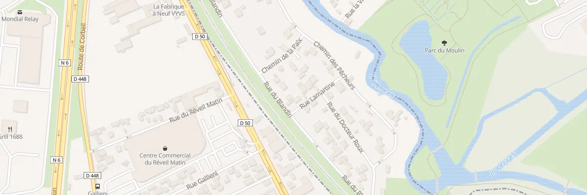 Plan du 61 Rue du Blandin à Villeneuve-Saint-Georges