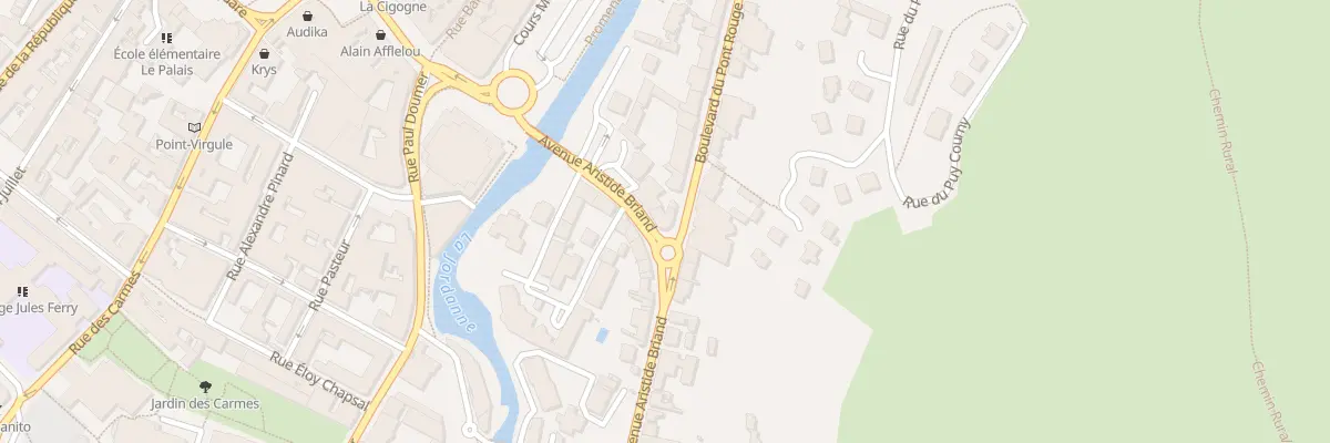 Plan du 7T Av Aristide Briand à Saint-Projet-de-Salers