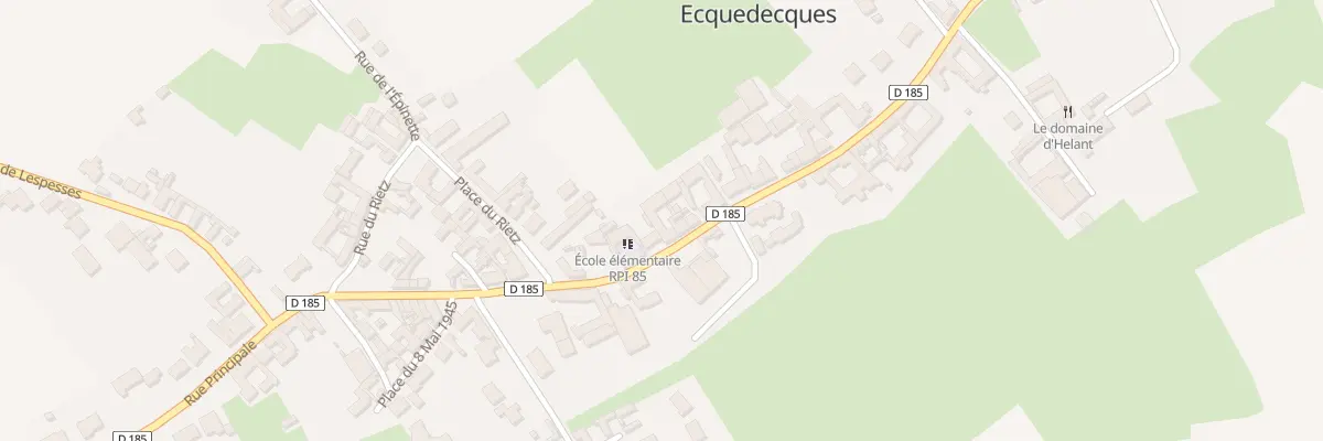 Plan du 50 Rue Principale à Ecquedecques